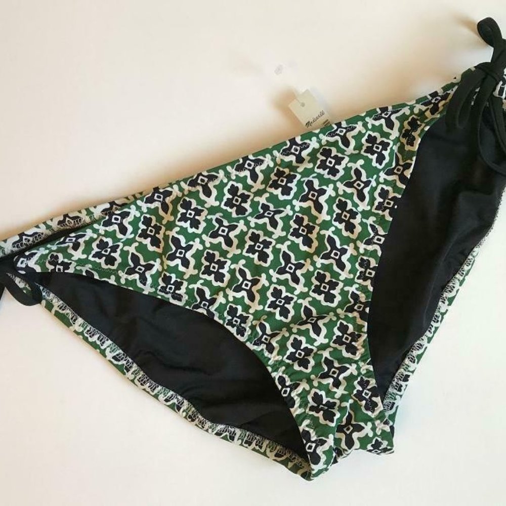 Madewell $50 String Bikini Bottoms B5570 XL